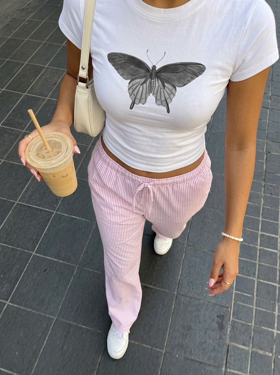 BUTTERFLY EFFECT BABY TEE