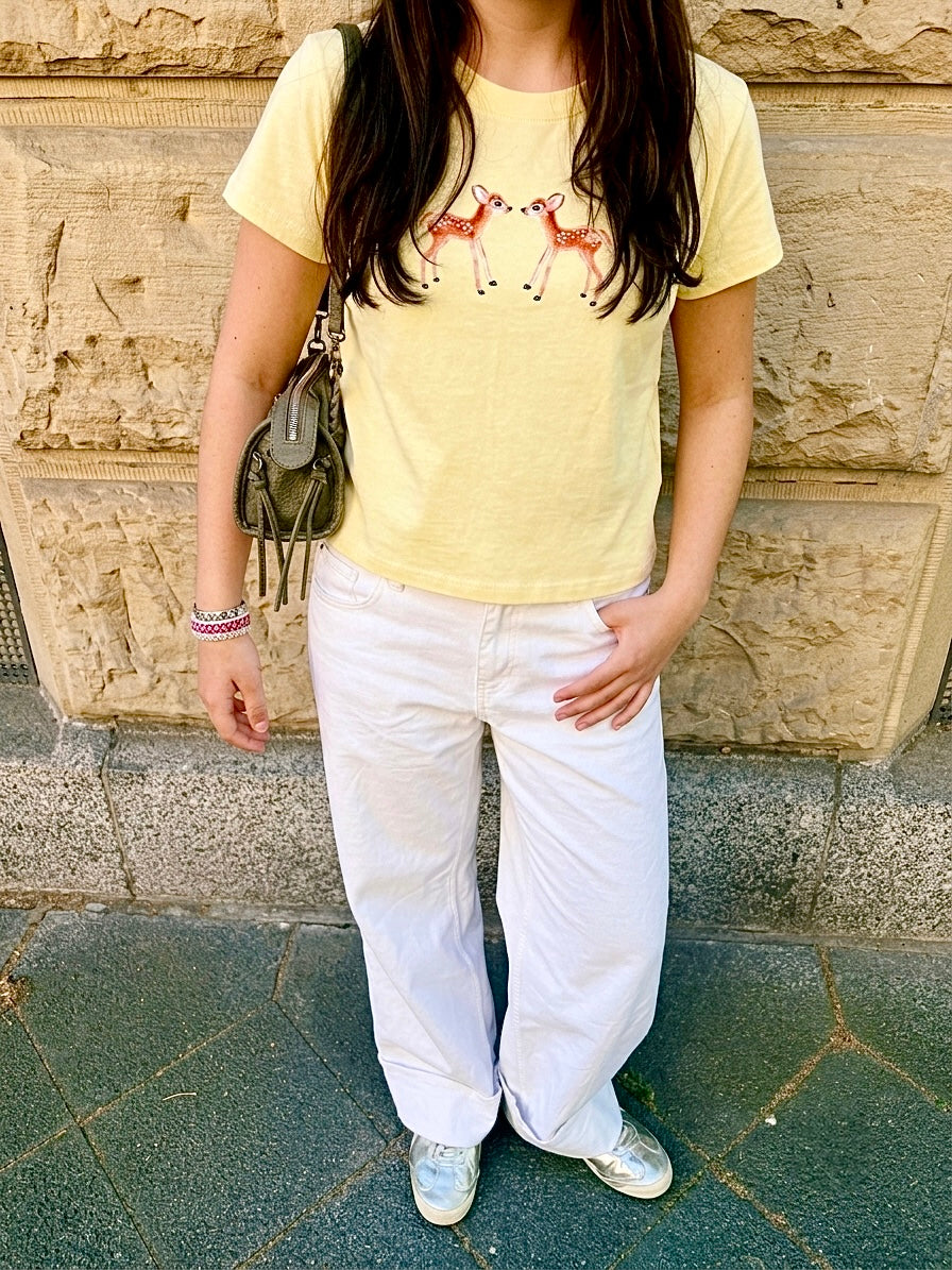 DEER DEAR BUTTER BABY TEE