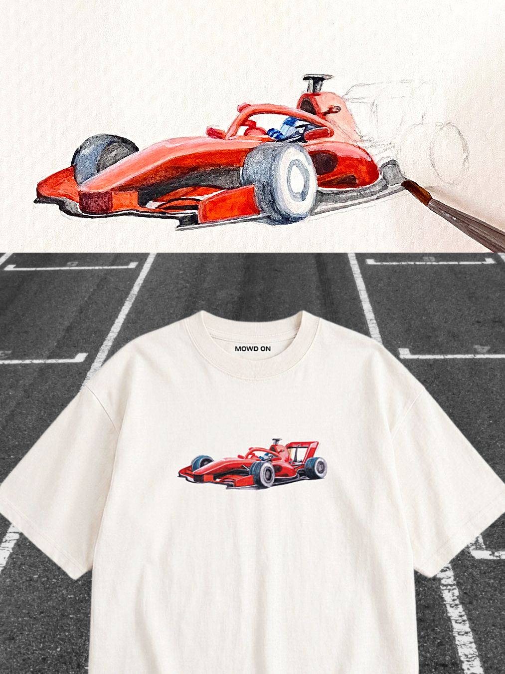 GRAND PRIX BOXY TEE