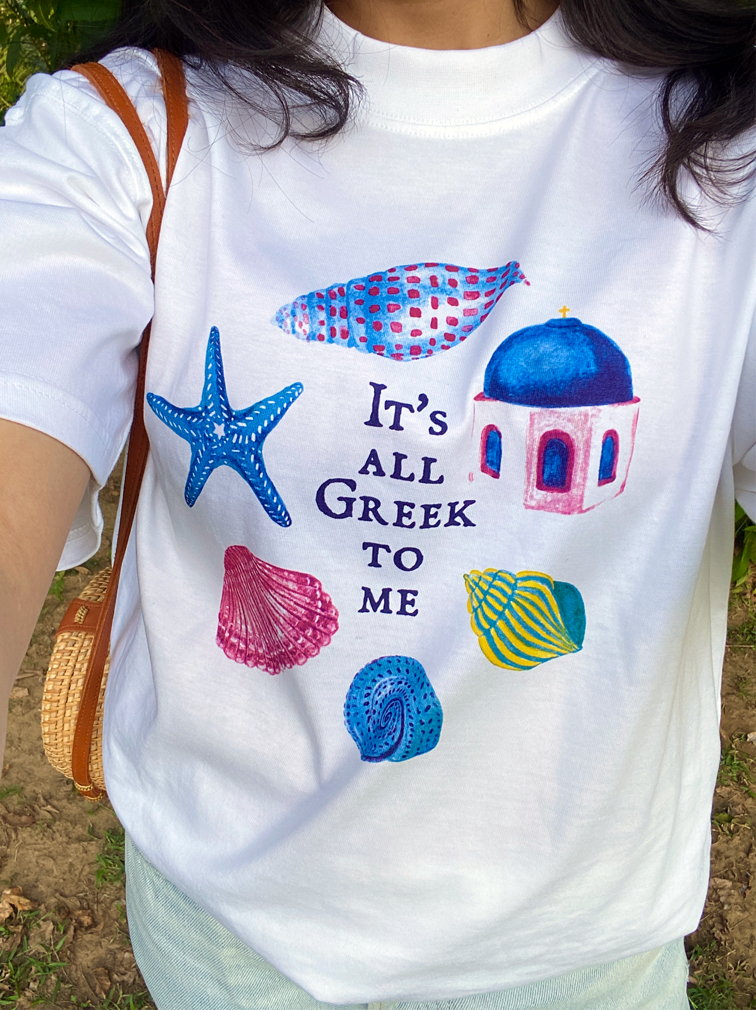 GREECE COTTON TEE