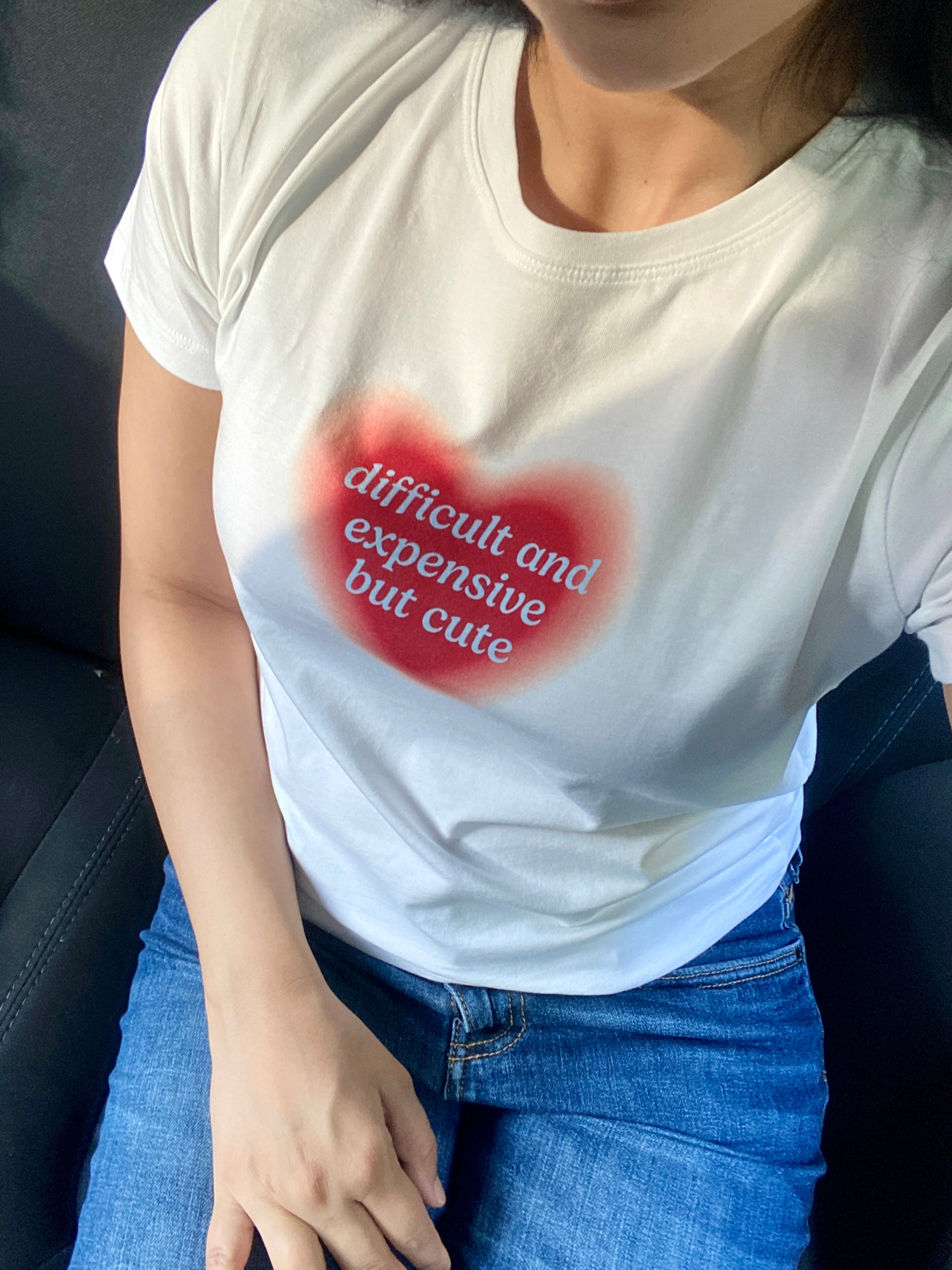 DIFFICULT & EXPENSIVE BABY TEE