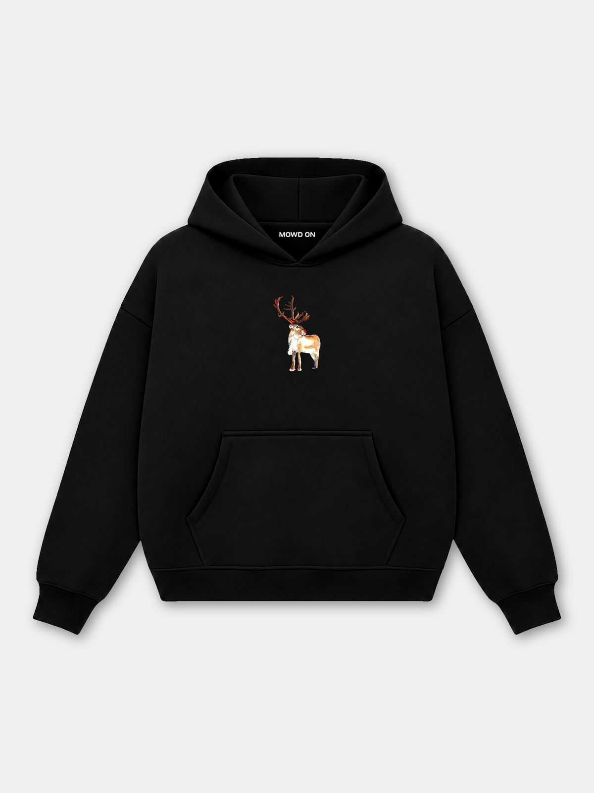 REINDEER BOXY HOODIE