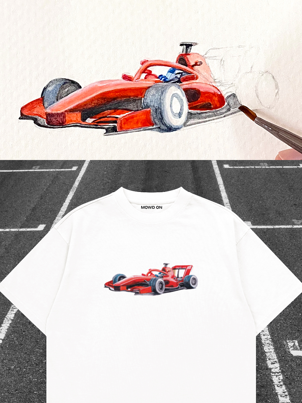 GRAND PRIX OVERSIZED TEE