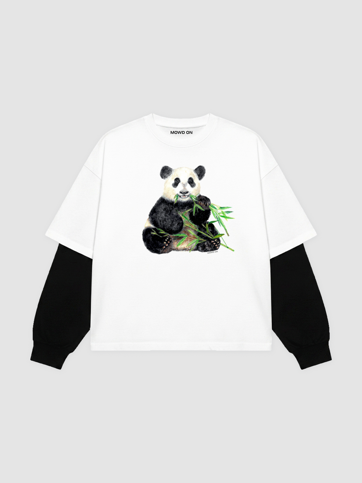 PANDA LONGSLEEVE TSHIRT