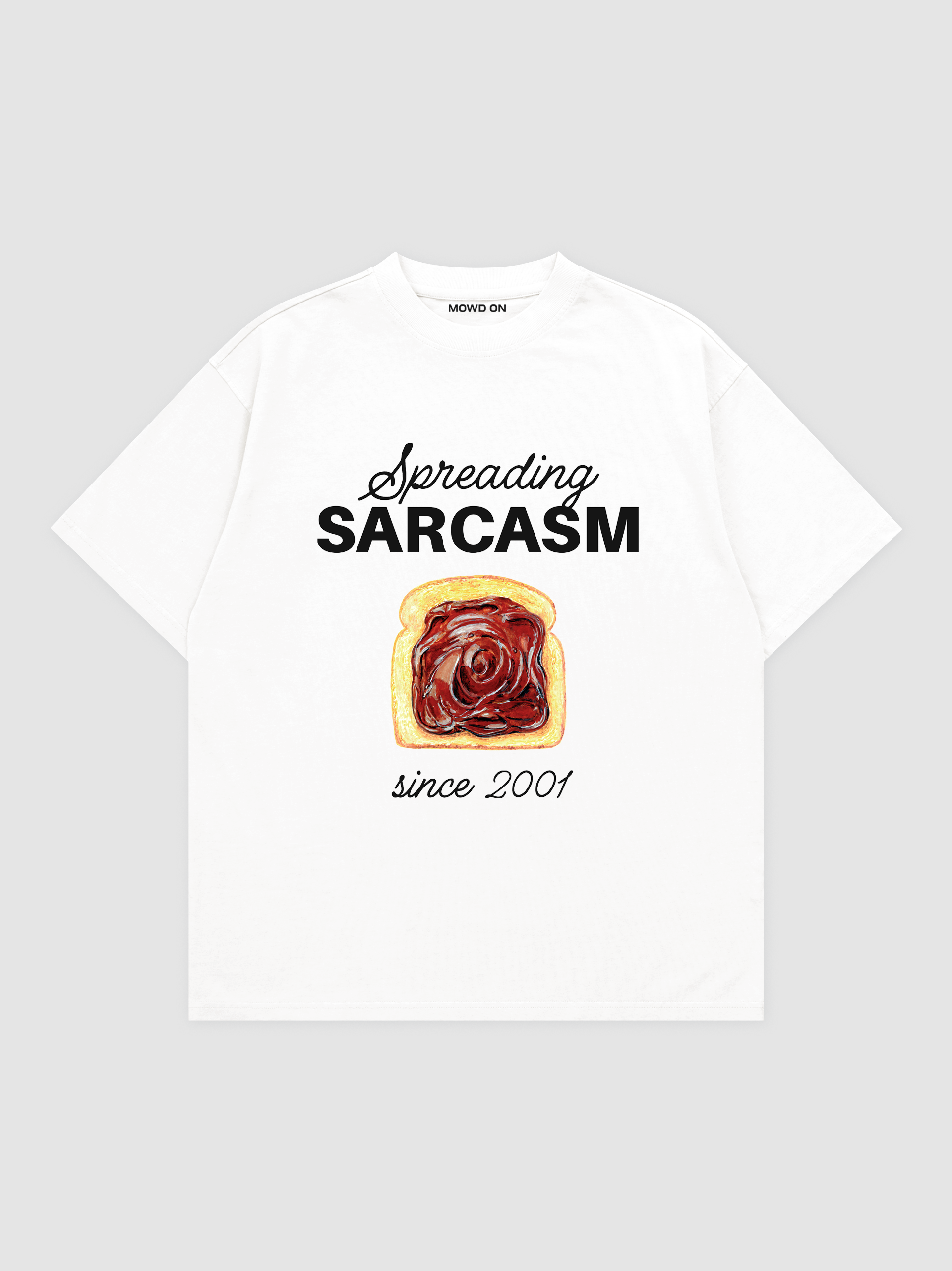 SARCASM COTTON TEE CUSTOM