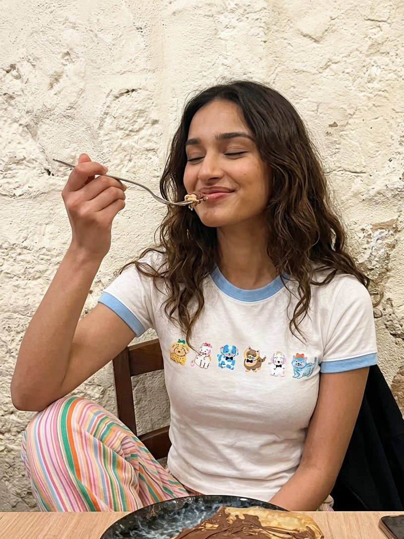 KITTENS AND PUPS RINGER TEE